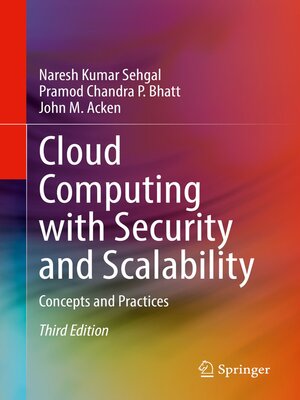 cover image of Cloud Computing with Security and Scalability.